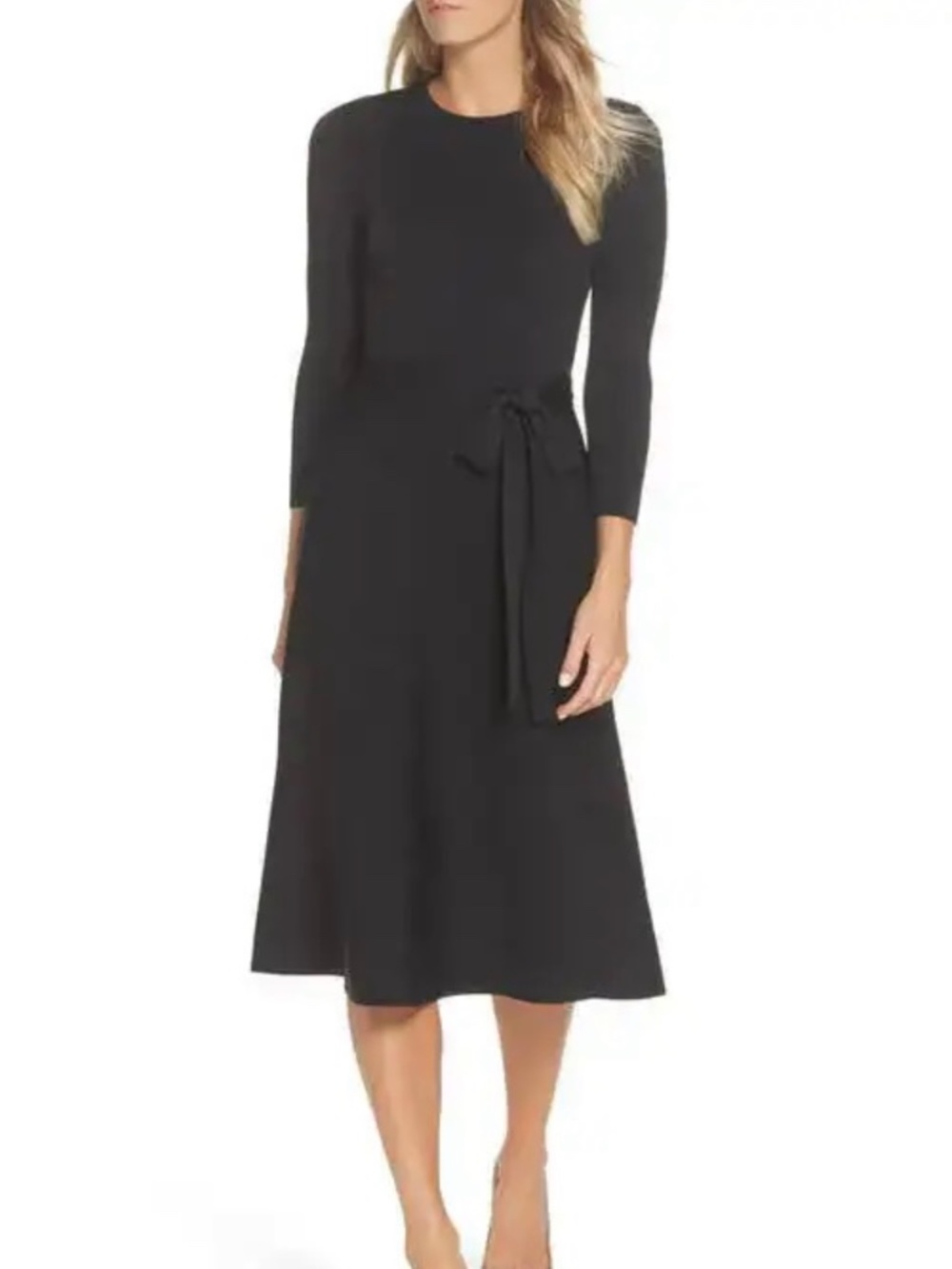 $150 Eliza J Dress Size XS-S 3D Stretchable Contrasted Like New Women’s